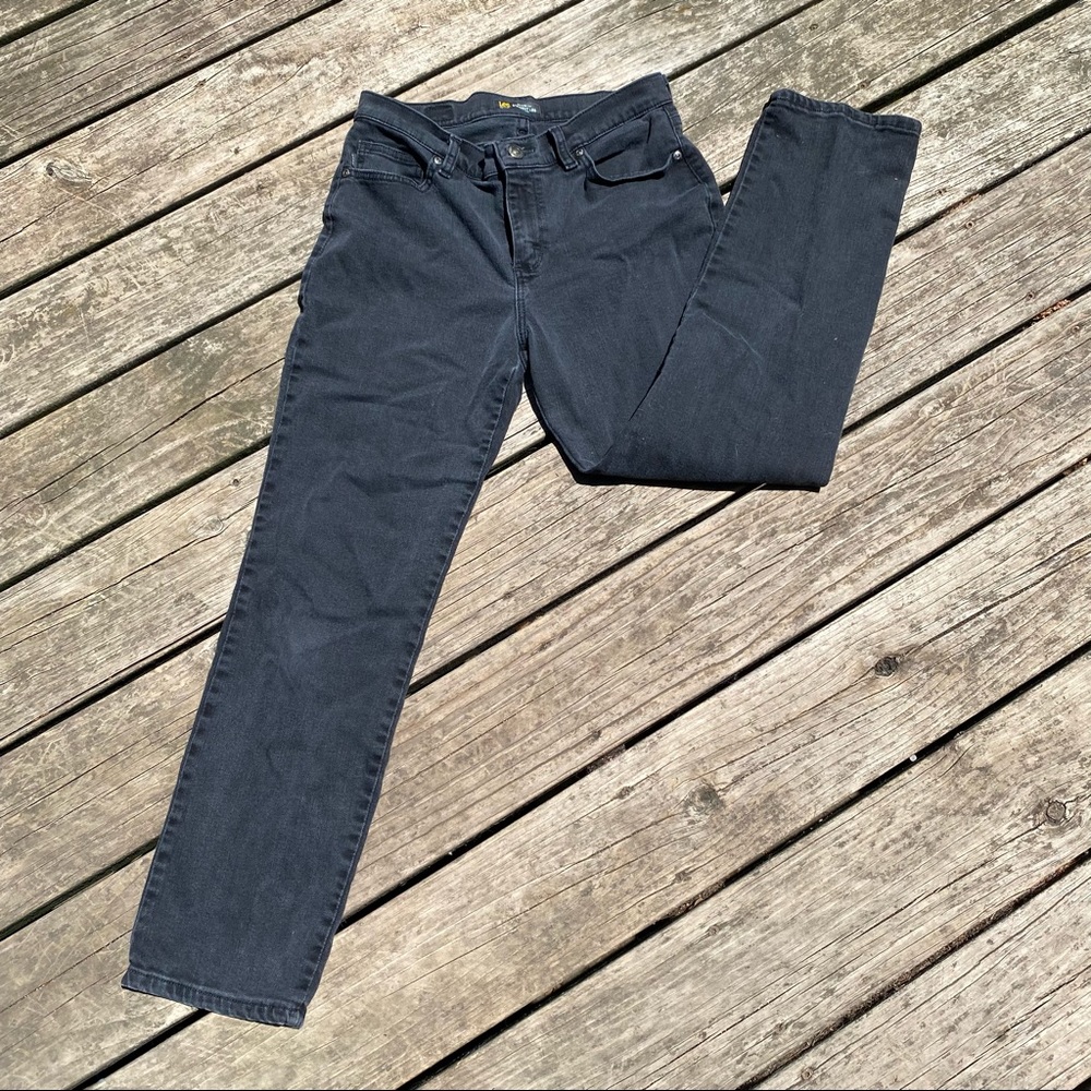 Lee Petites Black Jeans